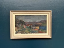 Swedish oil canvas - oil, on
