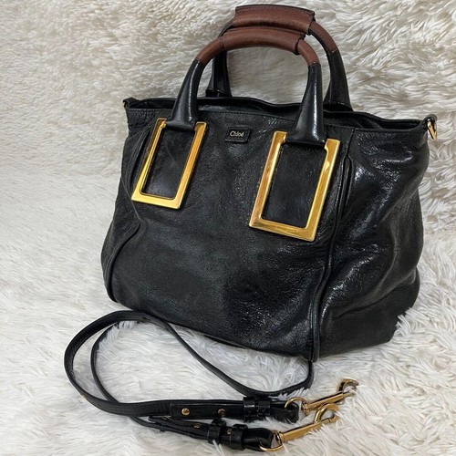 Chloe etel way leather black - way,