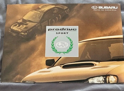 Subaru impreza prodrive range - prodrive,
