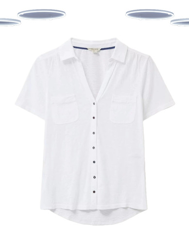 White stuff women shirt - white, women's