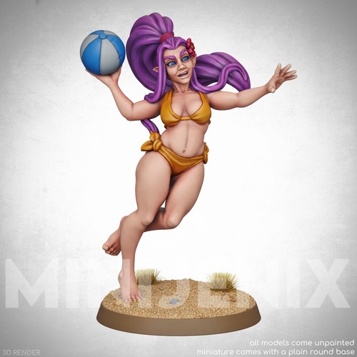 Beach elf girl - elf,