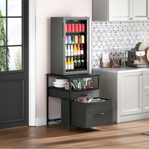 Mini fridge stand with - mini,