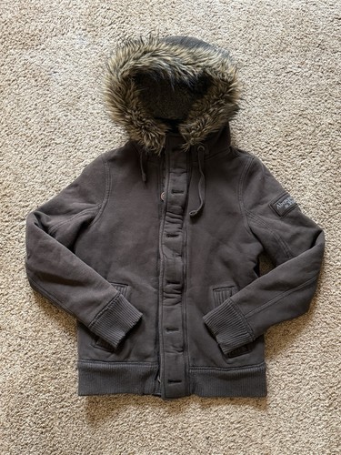 Abercrombie fitch faux fur - faux,