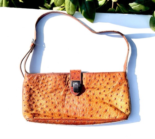 Asprey ostrich leather - asprey, handbag