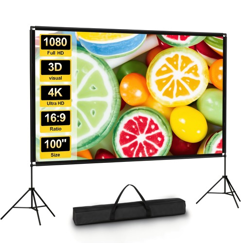 100 projector screen stand - 100",