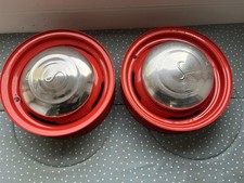 Vintage Caravan Wheels And Hubcaps Sprite