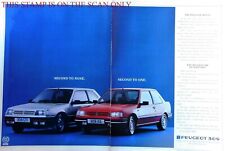 Peugeot '309 GTI' Motor Car ADVERT (3) Original Vintage 1987 Print Ad D296