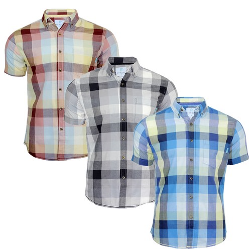 Men short sleeve slim - men's,