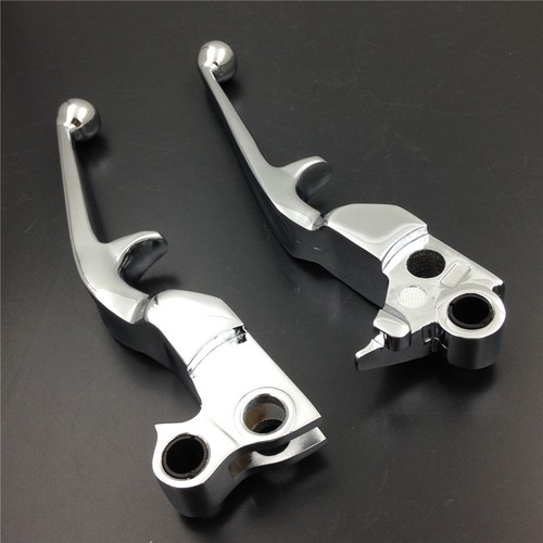 Chrome hand brake - hand, lever
