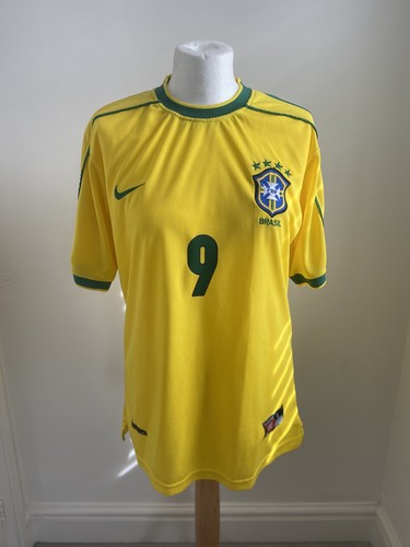 1998 brazil home shirt - shirt, world