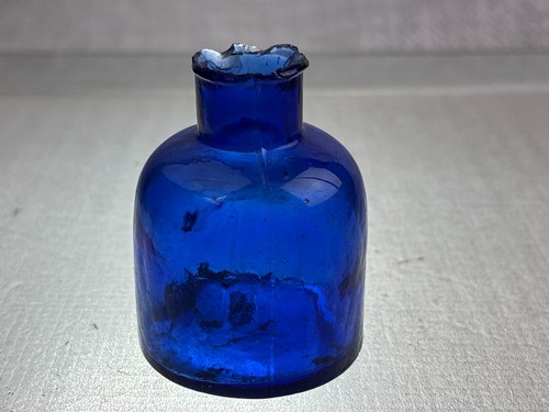 61672 old antique glass bottle - old,