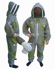 Bee suit and gloves - gloves, ventilated
