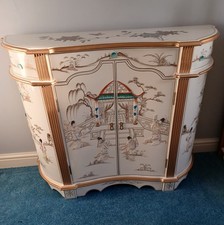 oriental lacquered cabinet