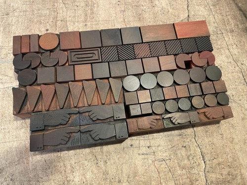 Letterpress wood type - letterpress,