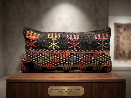 Handwoven vintage wool turkish - handwoven,
