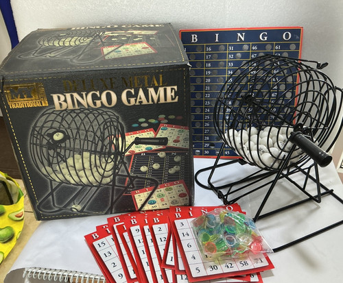 Deluxe metal bingo game - m.y,