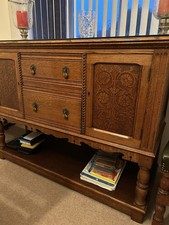Solid Oak Dining Table with