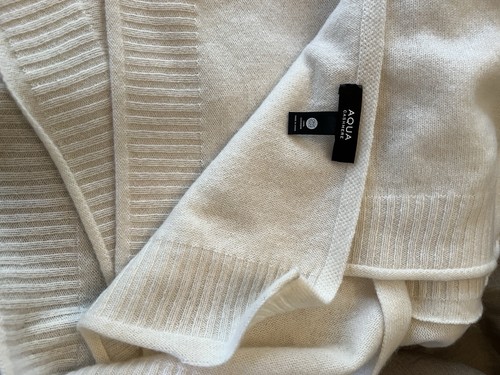 Aqua home 100 cashmere - aqua,