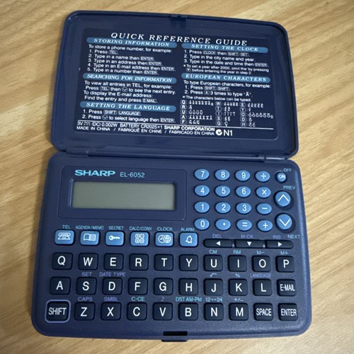 Sharp 6052 electronic - el-6052,