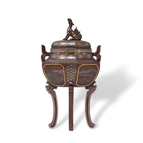 Antique japanese bronze and - antique,
