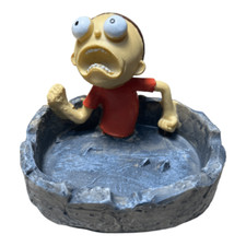 Funny Cartoon Ashtray Grey