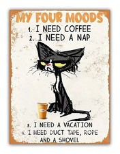 Funny Cat " Four Moods "