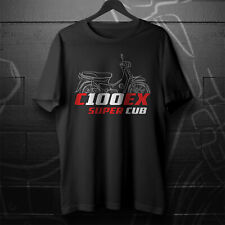 Honda C100EX Super Cub 1986-1994 - Motorcycle T-Shirt for Riders