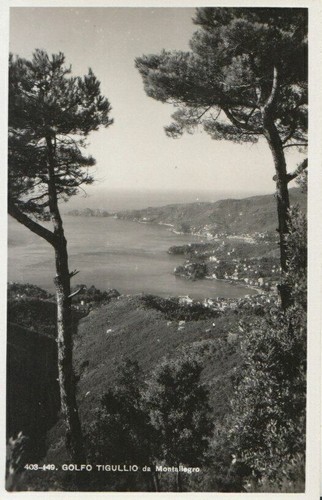 Italy postcard golfo - postcard,