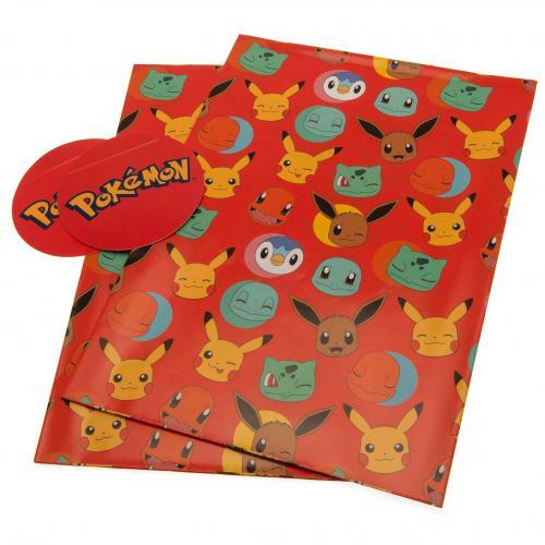 Pokemon gift wrap sheets - pokemon,