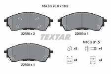 2268801 BRAKE PAD SET, DISC
