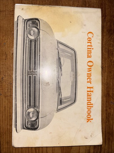 Cortina owner handbook - cortina, 2