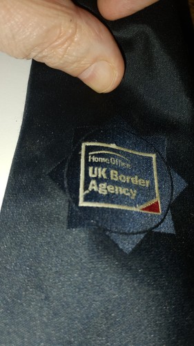 Border agency tie - border,