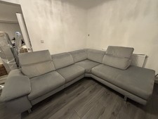 Italian plush velvet sofa