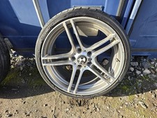 BMW 3 SERIES E90 E91 E92 E93 313 M SPORT FRONT ALLOY & TYRE 225 35 19 7844343M