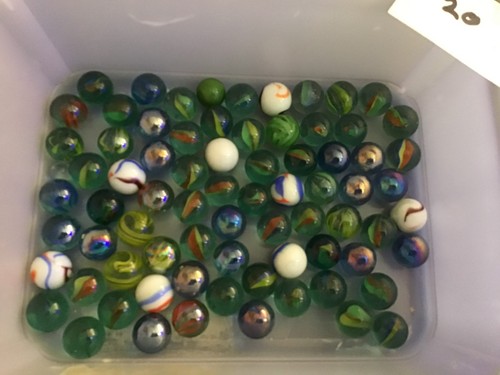5kg glass marbles - glass, lot