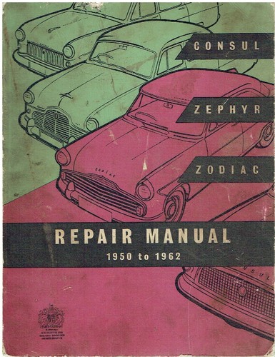 Ford consul zephyr zodiac - ford, mk1