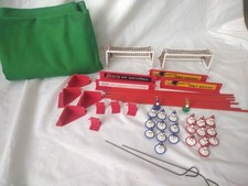 Vintage Subbuteo Job Lot Bundle, Teams, Nets, Barriers, Edging, Pitch 1960s/70s