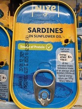 10x NIXE Tins SARDINES IN