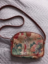 VTG 80s St Michael Tapestry Crossbody Bag Shoulder Bag Boho Hippie Retro