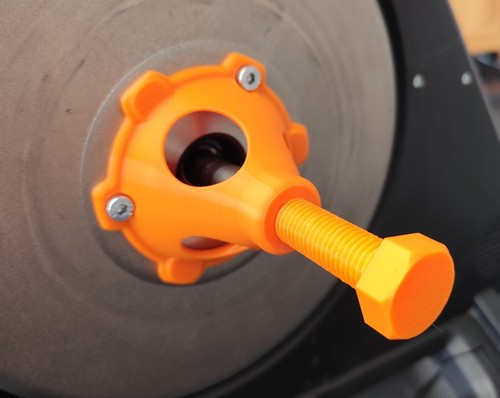Disc extractor hub - extractor,