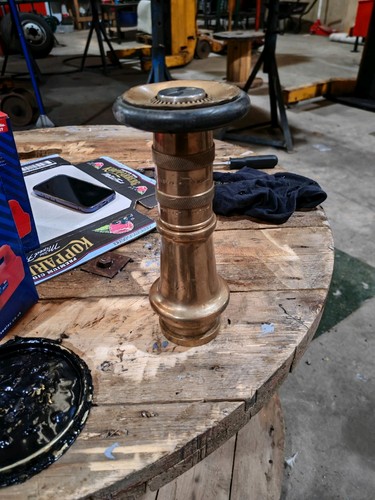 Fire hose nozzle brass - hose,