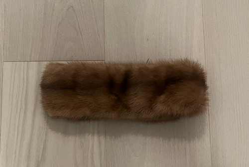 Women real mink fur scarf - women's,