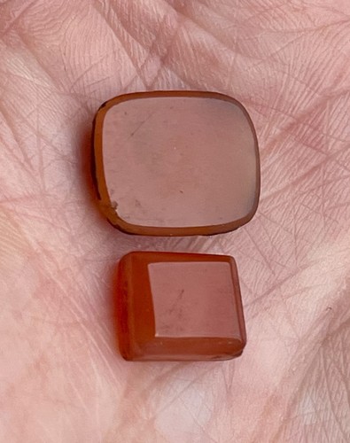 Antique carved small carnelian - antique,