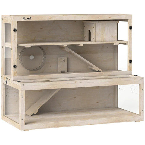 Wooden hamster cage - cage, with