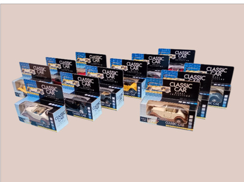 Classic car model collection - car,