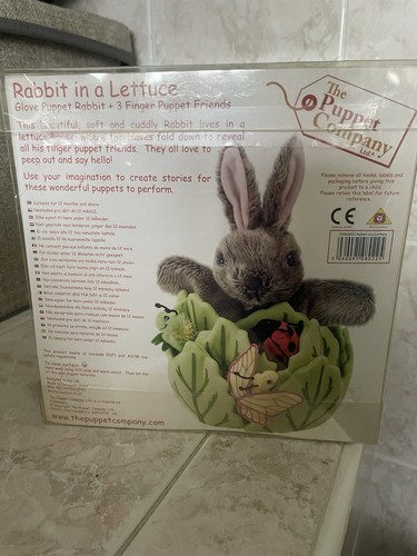Puppet company rabbit a - puppet, in