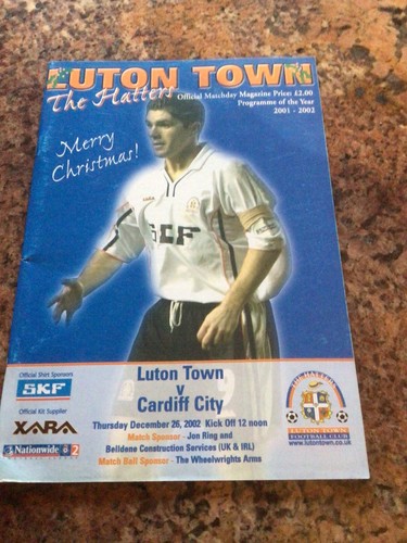 Luton town cardiff city - luton,