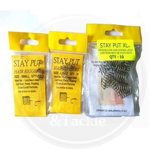 Stay put hair riggers - riggers,