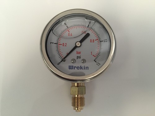 63mm hydraulic pressure gauge - 63mm,