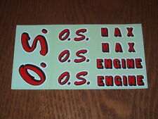 OS Model Engine Stickers